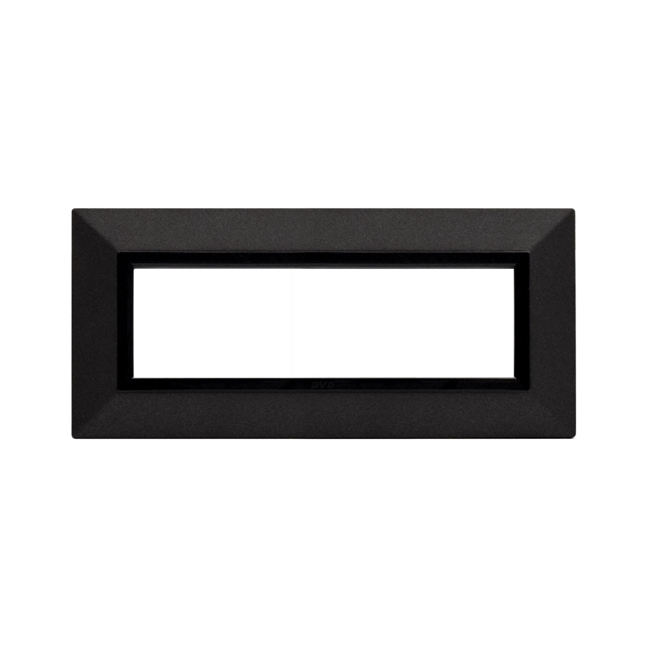 AVE - Placca Zama. S44 colore graffite. con cornicetta  7 Mod.