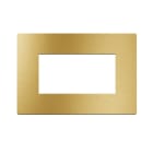 AVE - PLACCA ALLUMINIO NEW STYLE S44. COLORE ORO SENZA CORNICETTA DI FINITURA 4 MOD.