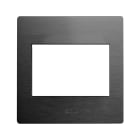 AVE - Placca 98x98 in alluminio antracite 3m, design elegante e resistente, ideale per ambienti moderni.