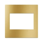 AVE - placca 98x98 alluminio oro 3m elegante e resistente ideale per ambienti moderni e raffinati