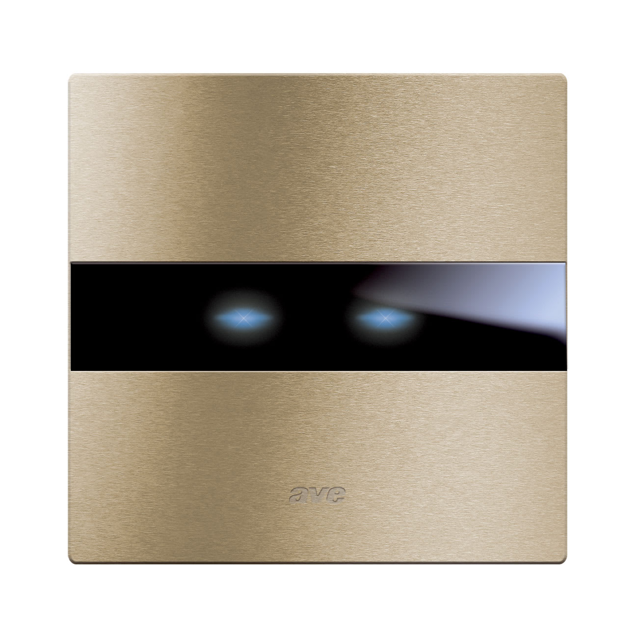AVE - placca avetouch 98x98 all.oro.2com