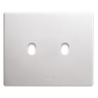 AVE - Placca New Style. S44 colore bianco 2 comando 3 Mod.