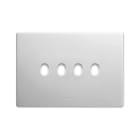 AVE - Placca New Style. S44 colore bianco 4 comando 4 Mod.