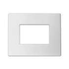 AVE - Placca New Style S44 bianco 3 moduli placca Vera44 Corian bianco 3 moduli.