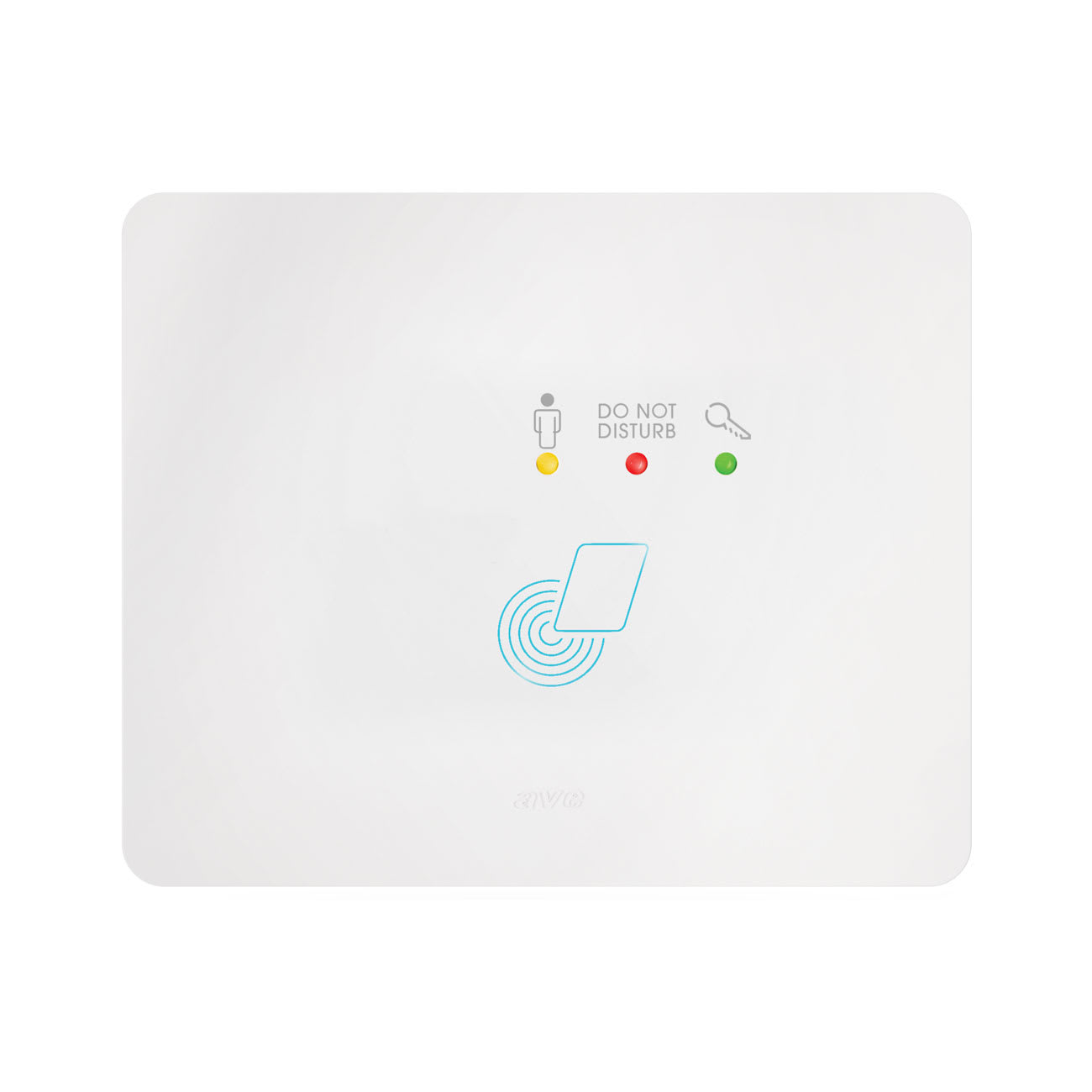 AVE - PLACCA TOUCH GESTIONE ALBERGHIERA  CORIAN BIANCO OPACO  3 MODULI  PERSONALIZZABILE