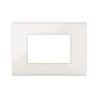 AVE - Placca Tecnopolimero Young S44. colore avorio 3 Mod.