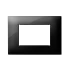 AVE - Placca Tecnopolimero Young S44. colore grigio antracite 3 Mod.