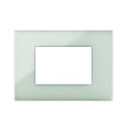 AVE - Placca Tecnopolimero Young S44. colore salvia 3 Mod.