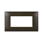 AVE - PLACCA TECNOPOLIMERO YOUNG S44. COLORE BRONZO FINITURA OPACA 4 MOD.