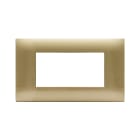 AVE - Placca Tecnopolimero Young S44. colore oro 4 Mod.