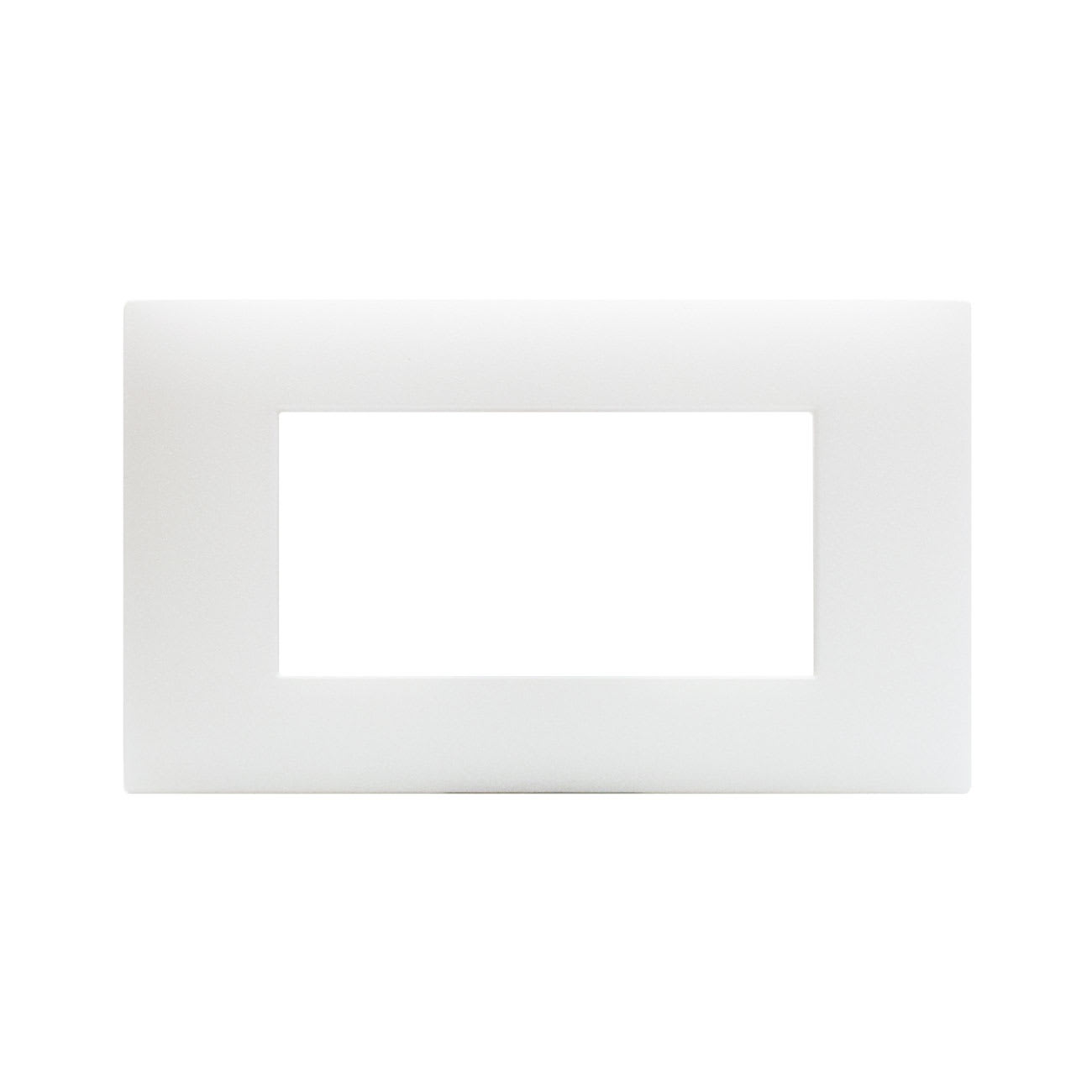 AVE - Placca Tecnopolimero Young S44. colore gesso 4 Mod.
