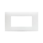 AVE - Placca Tecnopolimero Young S44. colore gesso 4 Mod.
