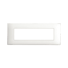 AVE - PLACCA TECNOPOLIMERO YOUNG S44. COLORE BIANCO OPACO 7 MOD.