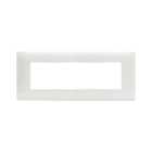 AVE - Placca Tecnopolimero Young S44. colore bianco totale 7 Mod.