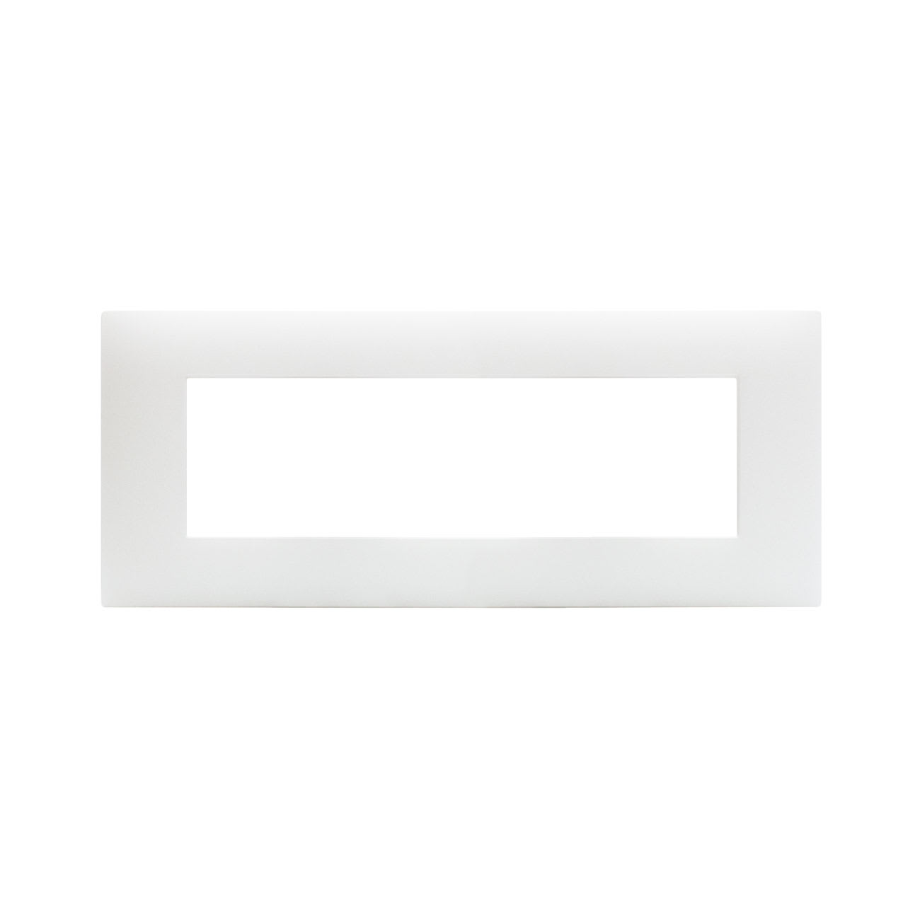 AVE - Placca Tecnopolimero Young S44. colore gesso  7 Mod.