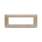 AVE - Placca Tecnopolimero Young S44. colore sabbia 7 Mod.