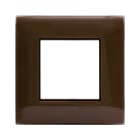 AVE - Placca Tecnopolimero Young S44. colore avana 2 Mod.