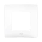 AVE - Placca Tecnopolimero Young S44. colore bianco 2 Mod.
