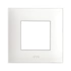 AVE - PLACCA TECNOPOLIMERO YOUNG S44. COLORE BIANCO OPACO 2 MOD.
