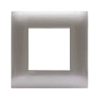 AVE - Placca Tecnopolimero Young S44. colore grigio metallizzato 2 Mod. 44PJ32GM