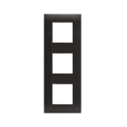 AVE - Placca Tecnopolimero Young S44. colore grigio tekla 6(2+2+2) Mod.