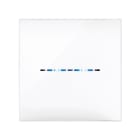 AVE - Placca Youmg Touch. S44 tecnopolimero colore bianco 2 comandi a scomparsa 2 Mod.