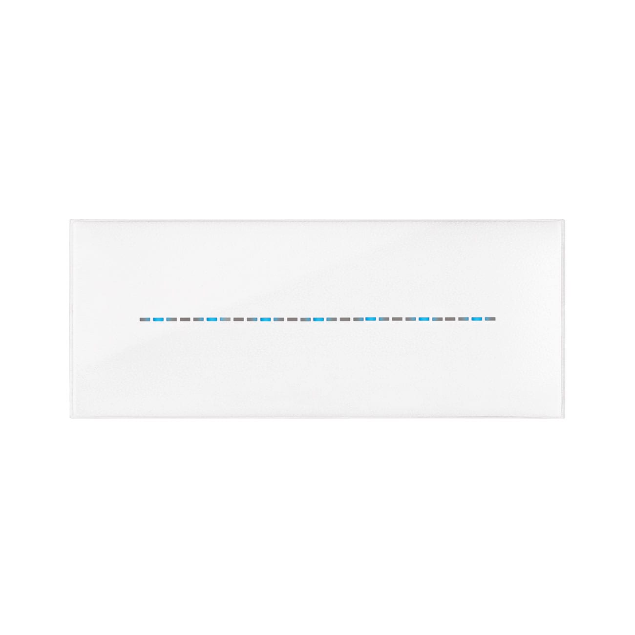 AVE - Placca Youmg Touch. S44 tecnopolimero colore gesso 7 comandi a scomparsa 7 Mod. 44PJTC7GSO