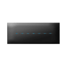 AVE - Placca Youmg Touch. S44 tecnopolimero colore grigio tekla 7 comandi a scomparsa 7 Mod.