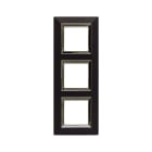 AVE - Placca Zama. S44 colore grigio tekla con cornicetta 6(2+2+2) Mod.