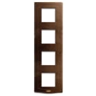 AVE - Placca England Style S44. in legno colore noce 8(2+2+2+2) Mod.