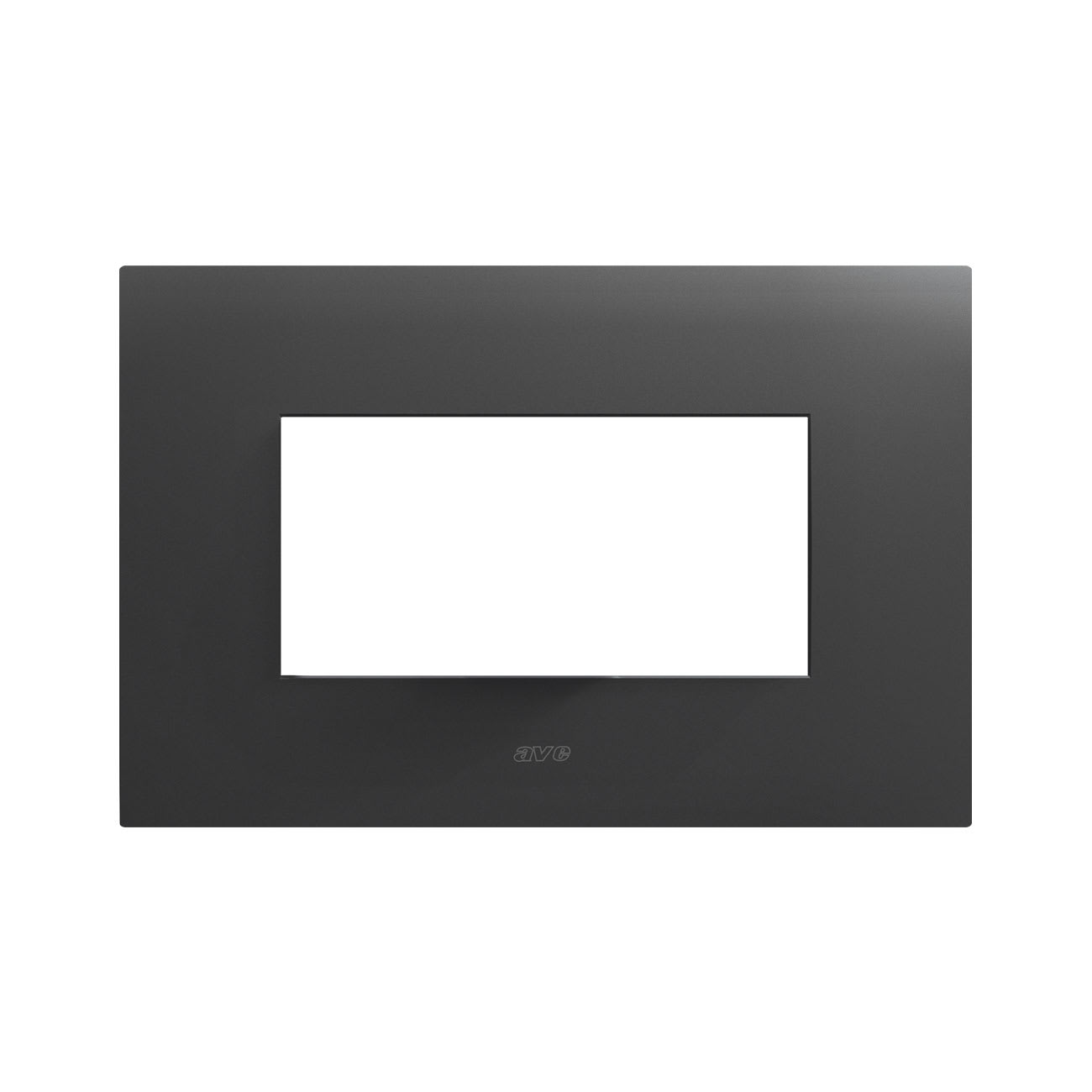 AVE - Placca Smart44 in metallo colore grigio Tekla  4 Mod.