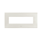AVE - PLACCA SMART44 IN METALLO COLORE AVORIO 7 MOD.