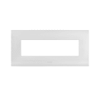 AVE - PLACCA SMART44 IN METALLO COLORE BIANCO 7 MOD.