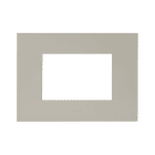 AVE - PLACCA TECNOPOLIMERO SMART EASY S44. COLORE TORTORA FINITURA OPACA 3 MOD.