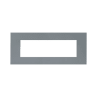 AVE - PLACCA TECNOPOLIMERO SMART EASY S44. COLORE GRIGIO FINITURA OPACA 7 MOD.