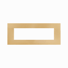AVE - PLACCA TECNOPOLIMERO SMART EASY S44. COLORE ORO FINITURA OPACA 7 MOD.