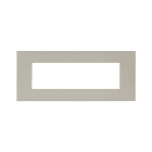AVE - PLACCA TECNOPOLIMERO SMART EASY S44. COLORE TORTORA FINITURA OPACA 7 MOD.