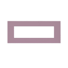 AVE - PLACCA TECNOPOLIMERO SMART EASY S44. COLORE VIOLA FINITURA OPACA 7 MOD.