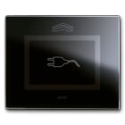 AVE - nto simbolo spina colore nero assoluto. 3 Mod.
