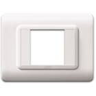 AVE - Placca tecnopolimero. S44 colore bianco 2 Mod. 44PY02B