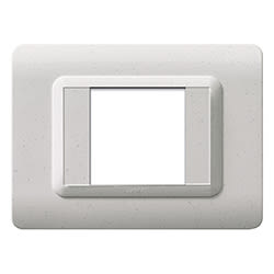 AVE - Placca tecnopolimero. S44 colore marmo  2 Mod.