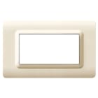 AVE - Placca tecnopolimero. S44 colore sabbia 4 Mod.
