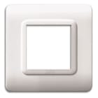 AVE - Placca tecnopolimero. S44 colore champagne opaco 2 Mod.