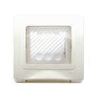 AVE - Placca autoportante stagna IP55 colore bianco RAL 9010 2 Mod.