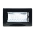 AVE - Placca autoportante stagna IP55 colore bianco grigio scuro 4 Mod.