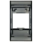 AVE - Adattatore Noir S45. per connettore RJ45 infra + schneider electric 1 mod.