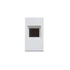 AVE - Presa telefonica RAL S45. colore bianco RAL7035 RJ11 4 pin 1 Mod.