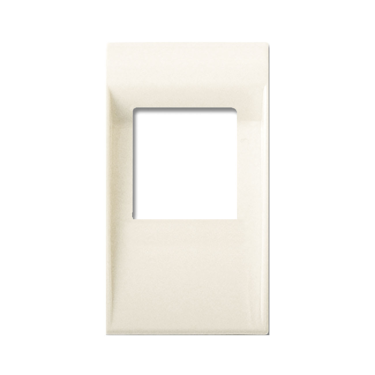 AVE - Adattatore Blanc S45 colore RAL 1013. per connettore RJ45  1 Mod.