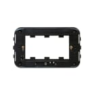 AVE - Supporto S45 3 moduli per scatole rettangolari 45B63