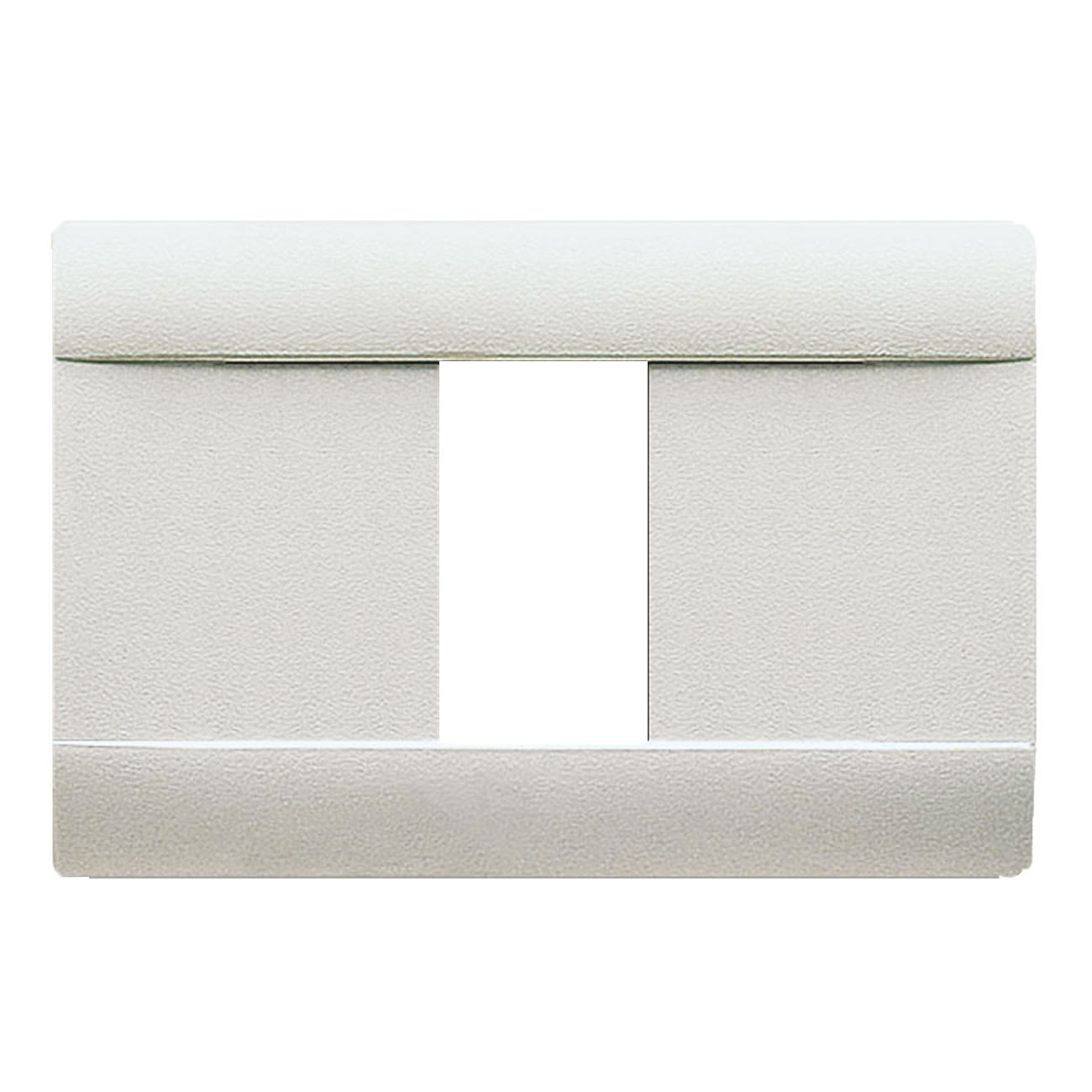 AVE - Placca Ral S45. sabbiata in tecnopolimero colore grigio ral 7035 1 Mod.